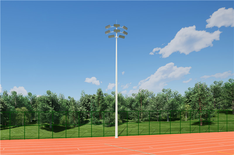 名称：足球场灯杆高杆灯系列